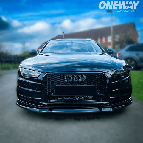 AUDI S7 / A7 S-Line C7 FL 2014 to 2017 Front Splitter - ONEWAY Automotive GmbH