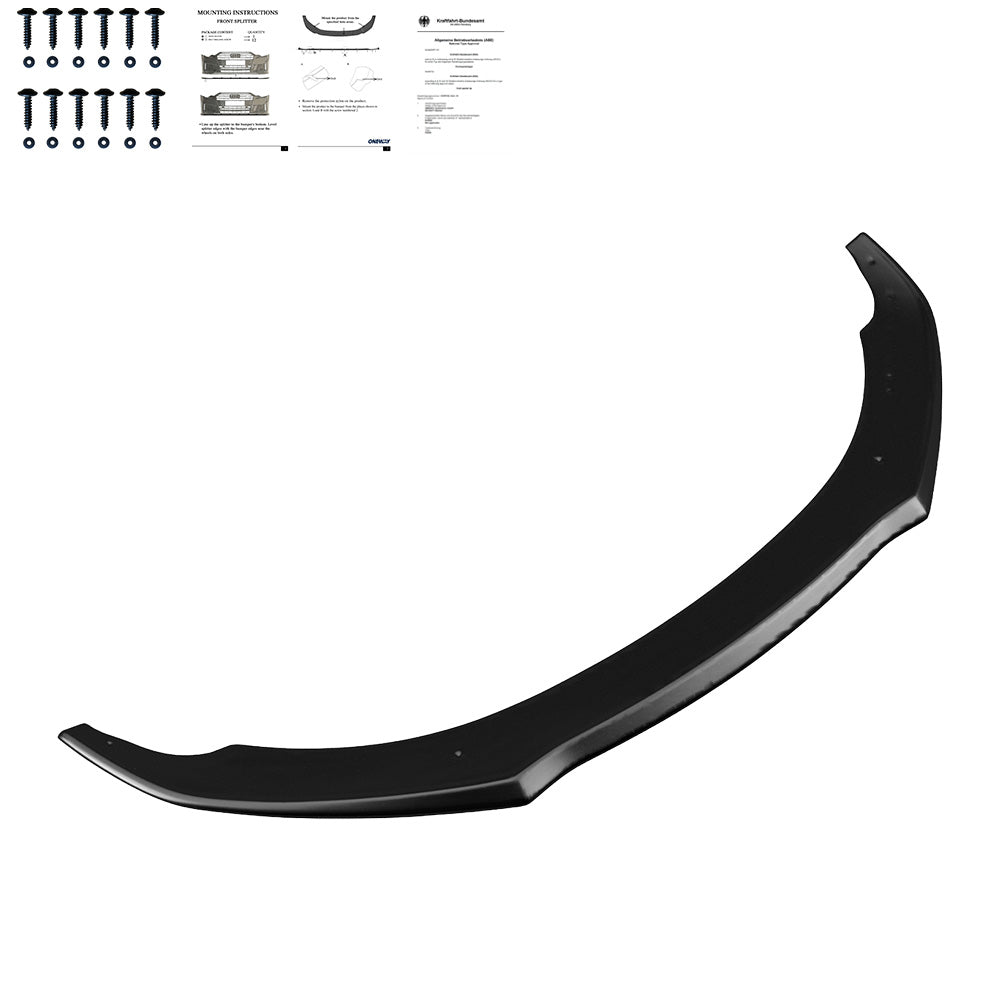 Front Splitter AUDI S7 / A7 S-Line C7 FL 2014-2017 with ABE TÜV - ONEWAY Automotive GmbH