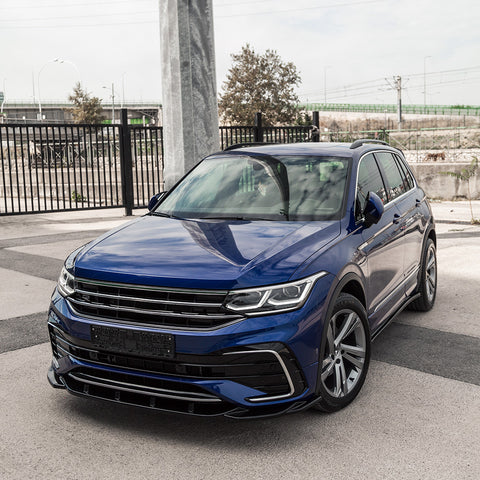 Frontspoiler kompatibel mit VW Tiguan MK2 R/R-Line Facelift 2020+ mit ABE TÜV