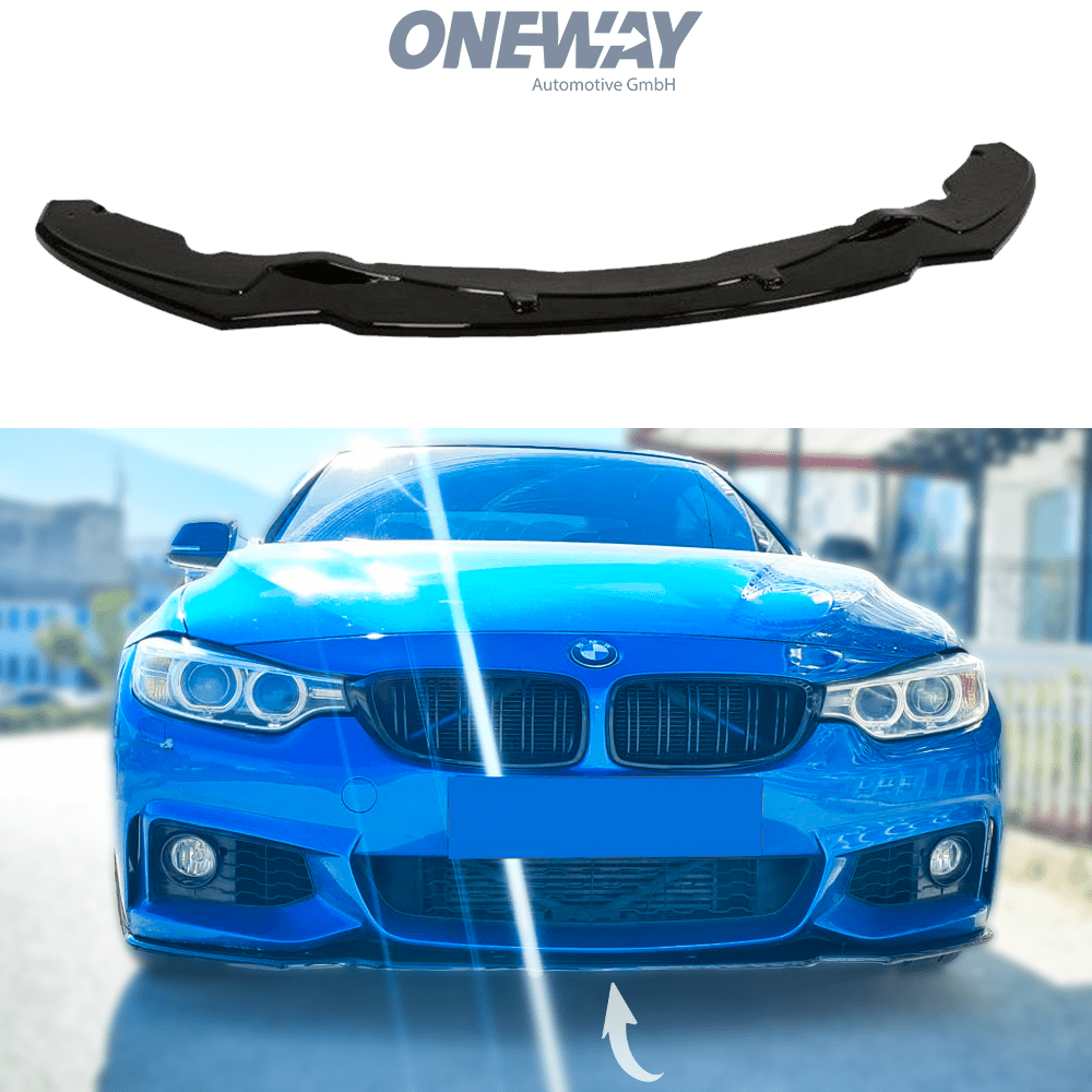 BMW 4 Series F32 F33 F36 M-Pack 2013-2019 Front Splitter - ONEWAY Automotive GmbH