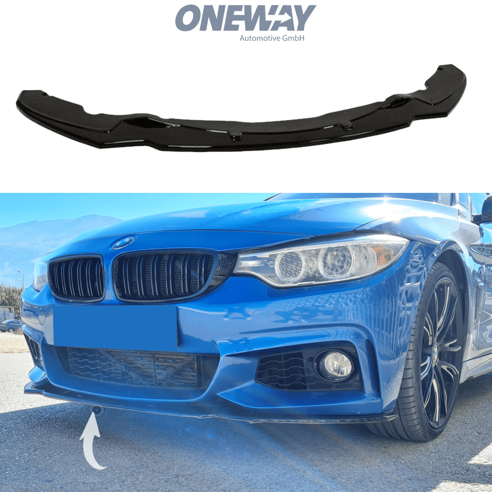 BMW 4 Series F32 F33 F36 M-Pack 2013-2019 Front Splitter - ONEWAY Automotive GmbH