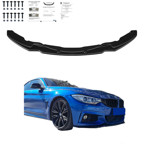 Front Splitter BMW 4 Series F32 F33 F36 M-Pack 2013-2019 Version 2 with ABE TÜV