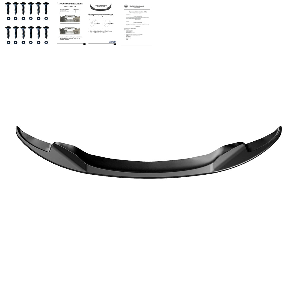 Front Splitter BMW M3 E92 Coupe / E93 Convertible 2007-2013 v2 with ABE TÜV - ONEWAY Automotive GmbH