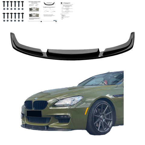 Front Splitter BMW 6 Series F06/F12/F13 Facelift M-Pack 2013-2018 with ABE TÜV