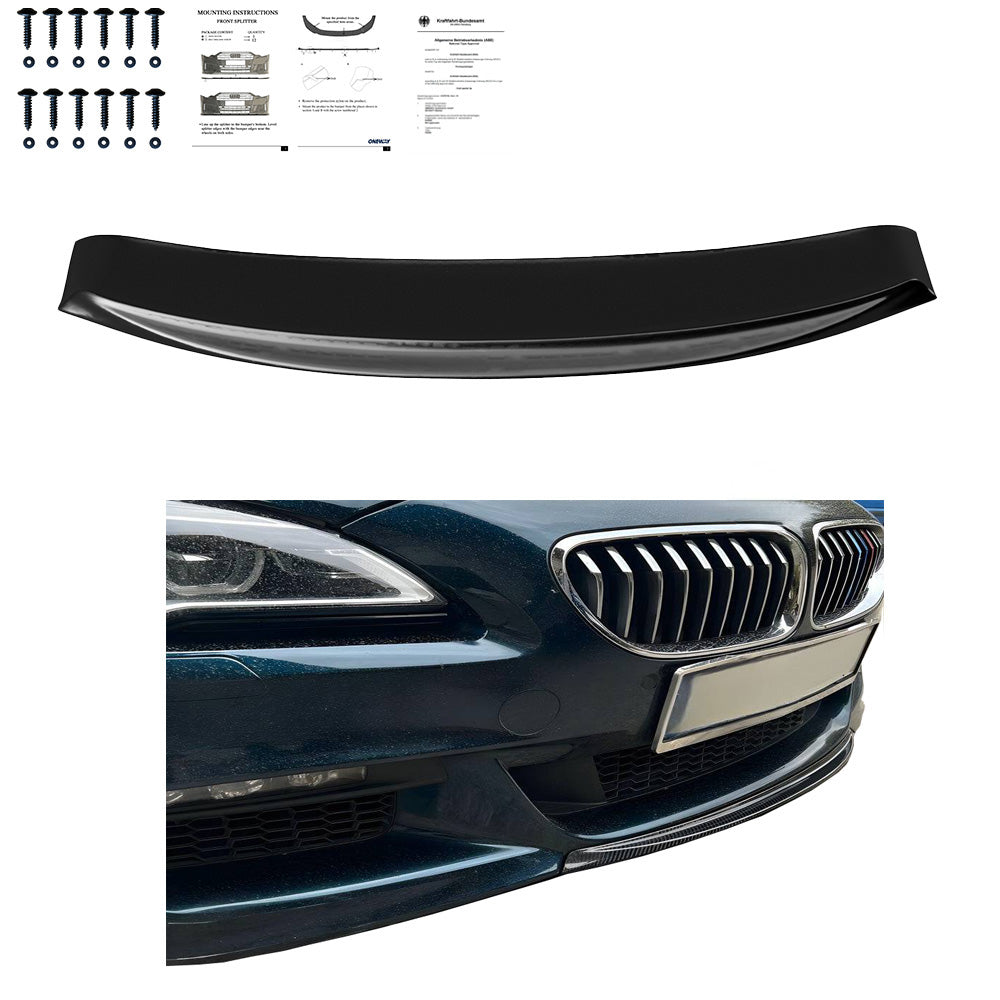 Front Splitter BMW 6 Series