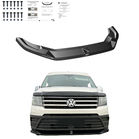 Front Splitter VW Crafter MK2 2017+  / MAN TGE MK1 Prefacelift 2017+ Version 2 with ABE TÜV