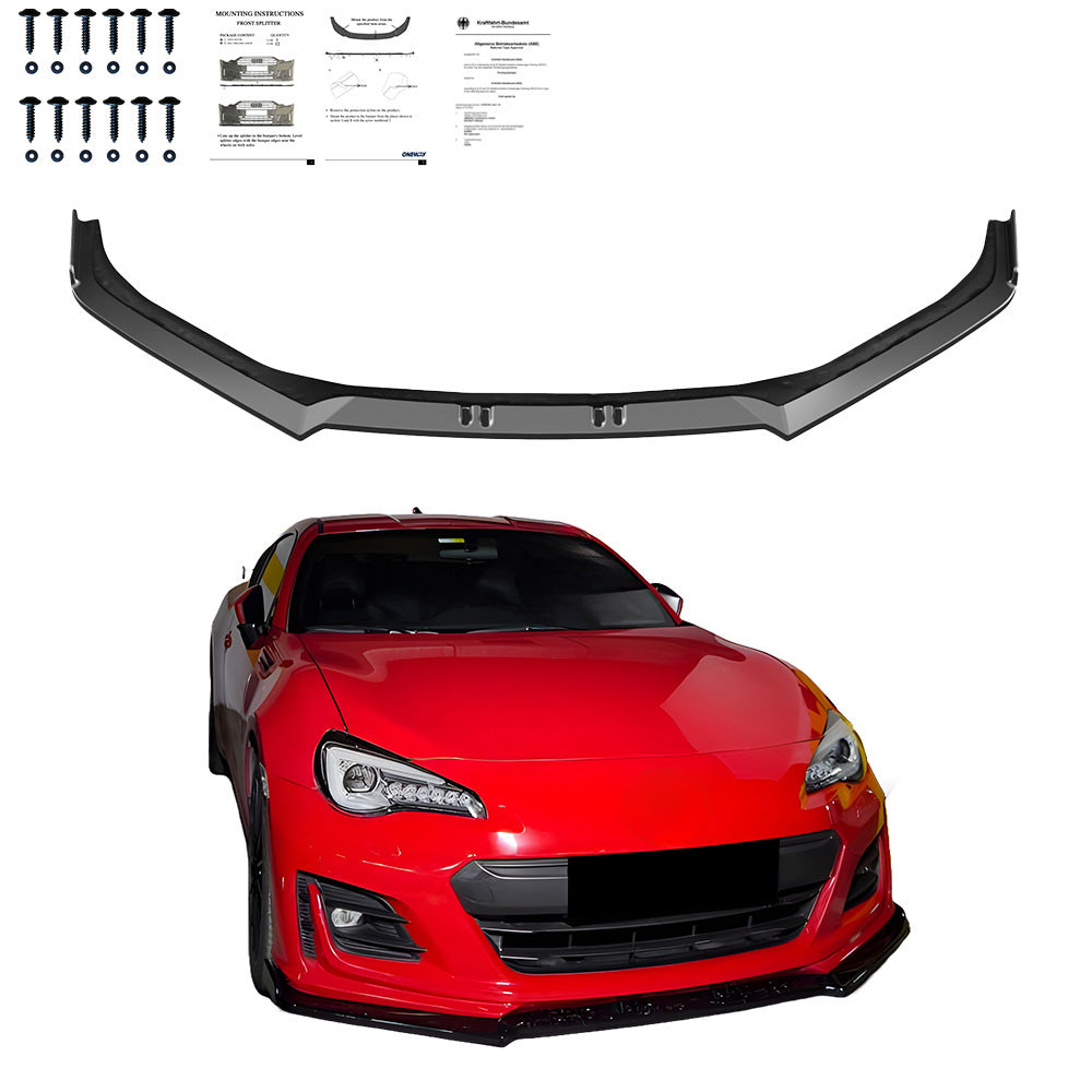 Front Splitter SUBARU Brz