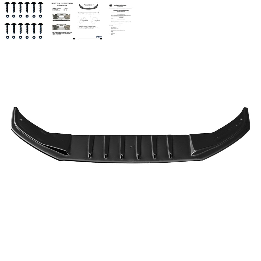 Front Splitter VW Arteon R-line 2017+ with ABE TÜV - ONEWAY Automotive GmbH
