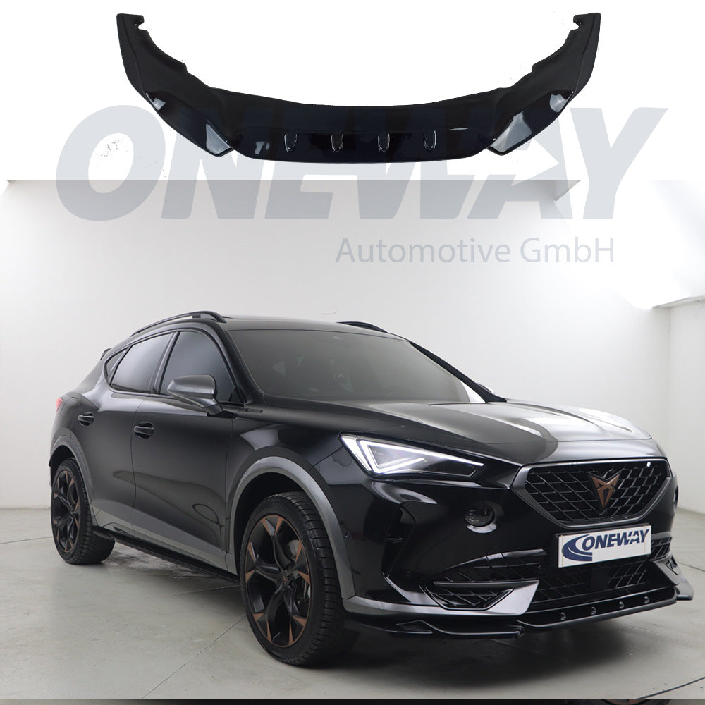 CUPRA Formentor 2020+ Front Splitter Gloss Black - ONEWAY Automotive GmbH