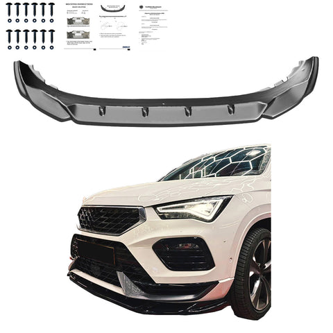 Front Splitter compatible with CUPRA Ateca 2018-2024 with ABE TÜV