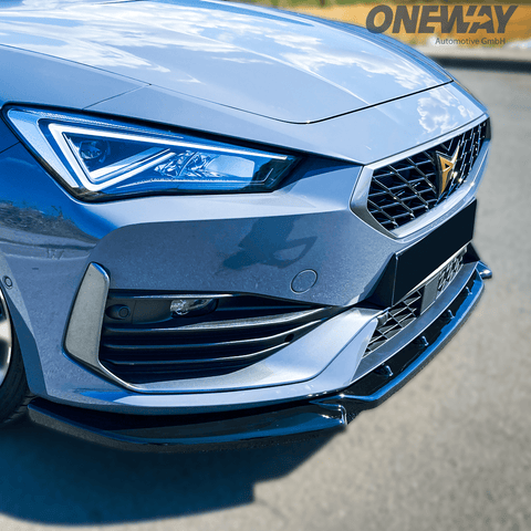 CUPRA Leon 2020+ Front Splitter Gloss Black - ONEWAY Automotive GmbH