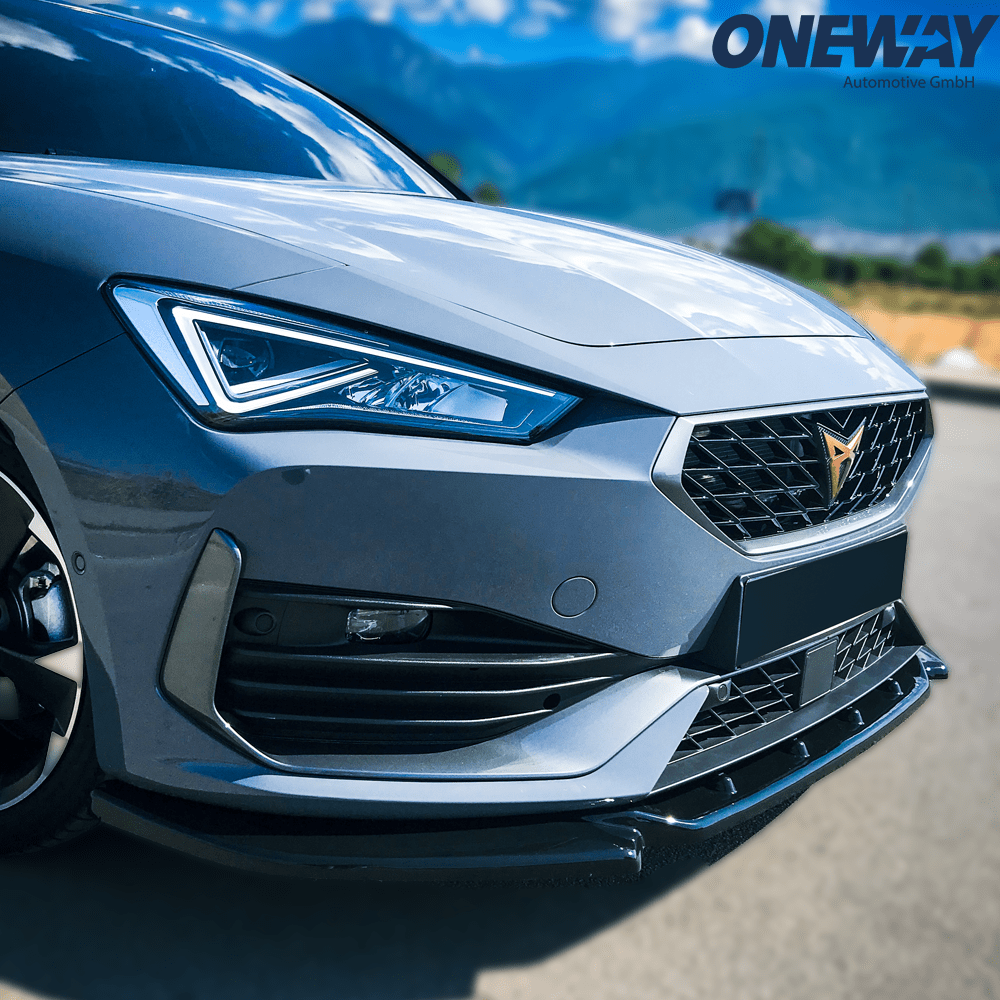 CUPRA Leon 2020+ Front Splitter Gloss Black - ONEWAY Automotive GmbH