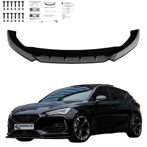 Frontspoiler kompatibel mit CUPRA Leon 2020-2024 mit ABE TÜV