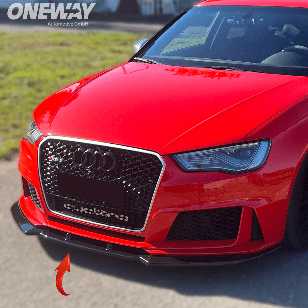 AUDI RS3 8V Sportback 2015-2016 Front Splitter - ONEWAY Automotive GmbH