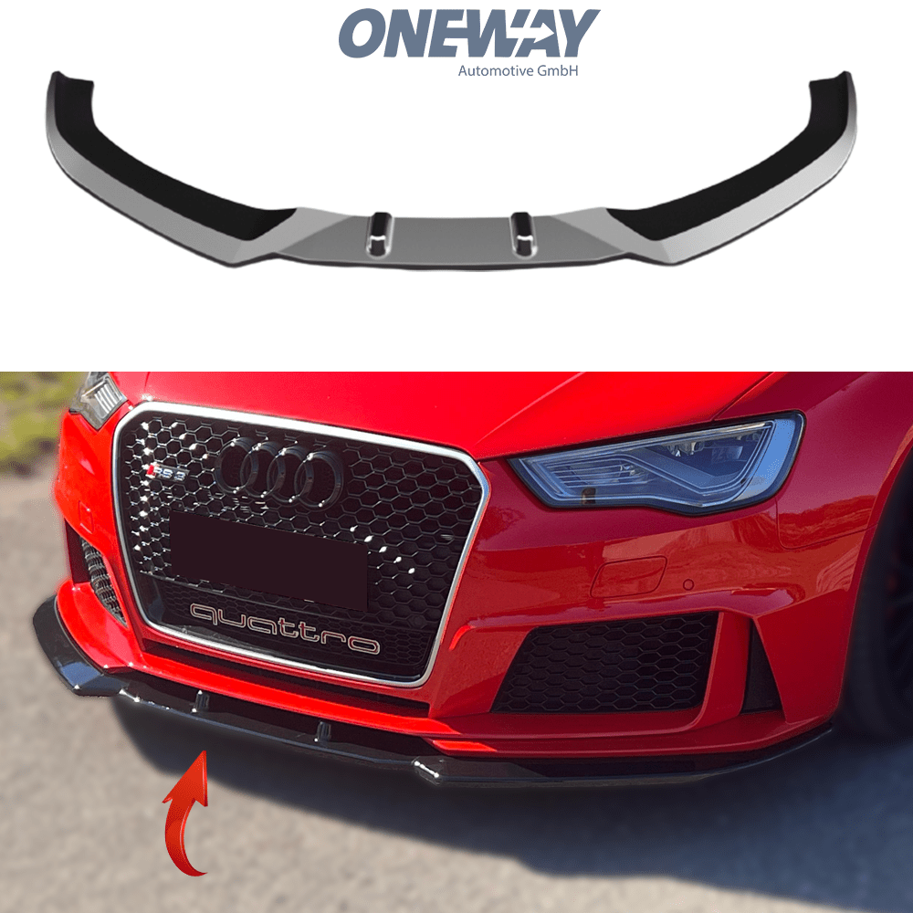 AUDI RS3 8V Sportback 2015-2016 Front Splitter - ONEWAY Automotive GmbH