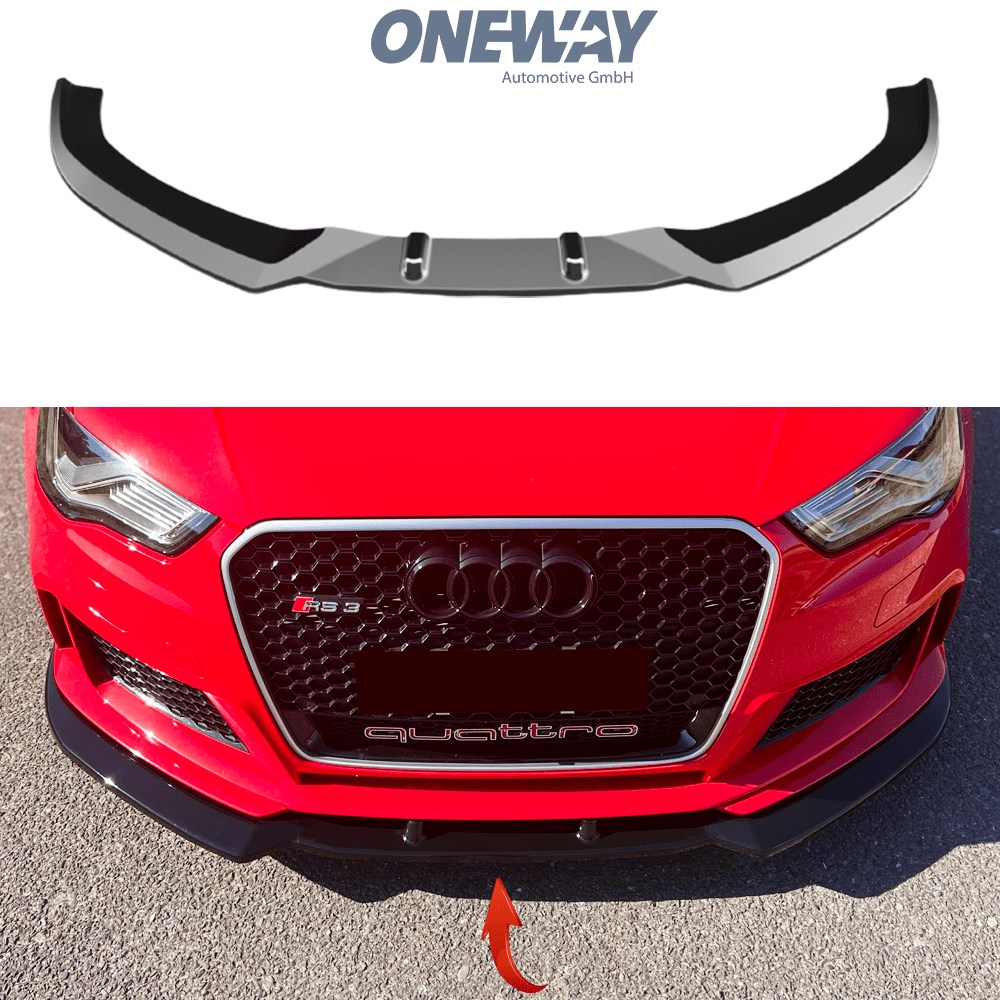 AUDI RS3 8V Sportback 2015-2016 Front Splitter - ONEWAY Automotive GmbH