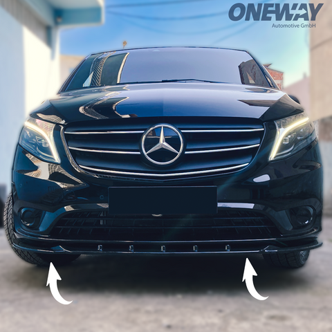 MERCEDES Vito W447 Facelift 2020+ Front Splitter - ONEWAY Automotive GmbH