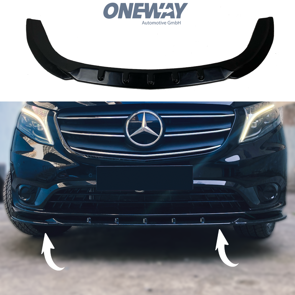 MERCEDES Vito W447 Facelift 2020+ Front Splitter - ONEWAY Automotive GmbH