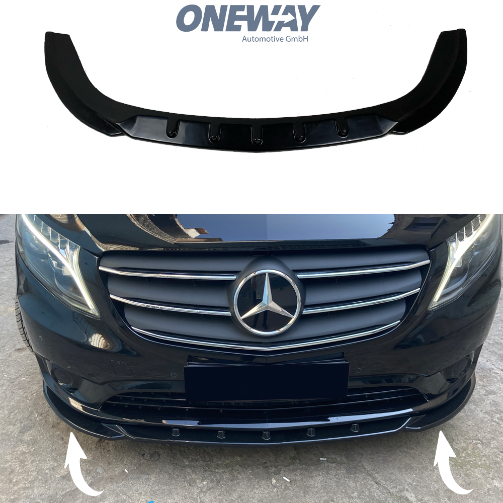 MERCEDES Vito W447 Facelift 2020+ Front Splitter - ONEWAY Automotive GmbH