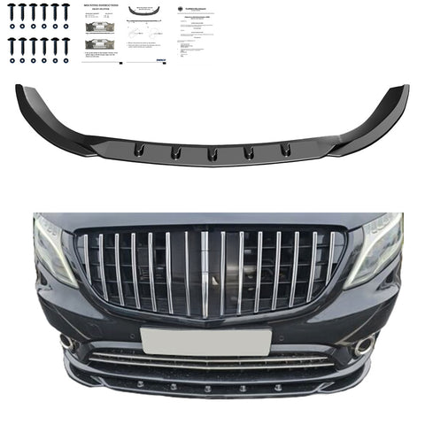 Frontspoiler kompatibel mit MERCEDES Vito W447 2014+ mit ABE TÜV