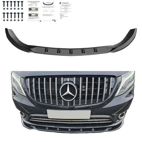 Front Splitter MERCEDES Vito W447 Facelift 2020+ with ABE TÜV