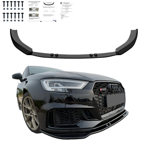 Frontspoiler AUDI RS3 8V Facelift Sportback 2017-2019 V3 mit ABE TÜV