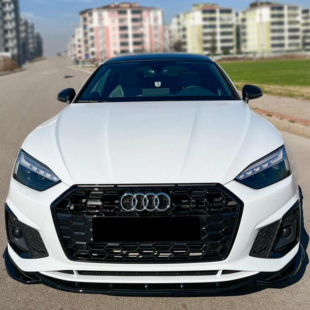 Front Splitter compatible with AUDI S5 F5 Facelift 2019+ with ABE TÜV - ONEWAY Automotive GmbH