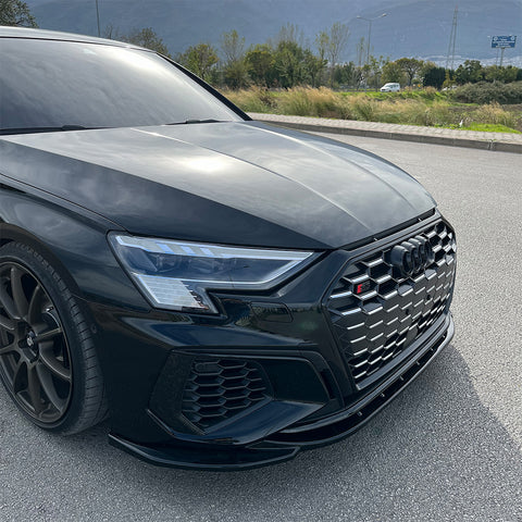 Front Splitter AUDI A3 S-Line / S3 8Y 2020+ v2 with ABE TÜV