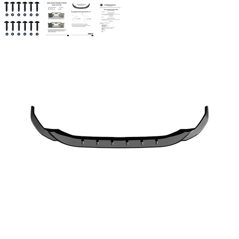 Front Splitter AUDI A3 S-Line / S3 8Y 2020+ v2 with ABE TÜV