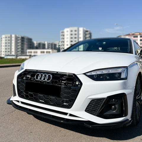 Front Splitter compatible with AUDI S5 F5 Facelift 2019+ with ABE TÜV - ONEWAY Automotive GmbH