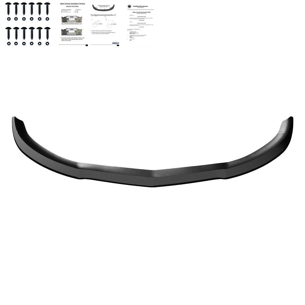 Front Splitter MERCEDES A45 AMG W176 2013-2015 with ABE TÜV