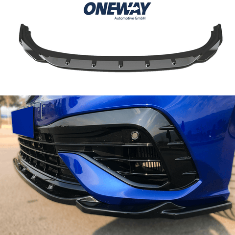 VW VOLKSWAGEN Golf MK 8 R 2020+ Front Splitter Gloss Black - ONEWAY Automotive GmbH