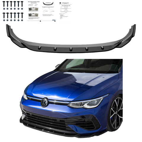 Front Splitter VW Golf MK 8 R 2020+ with ABE TÜV