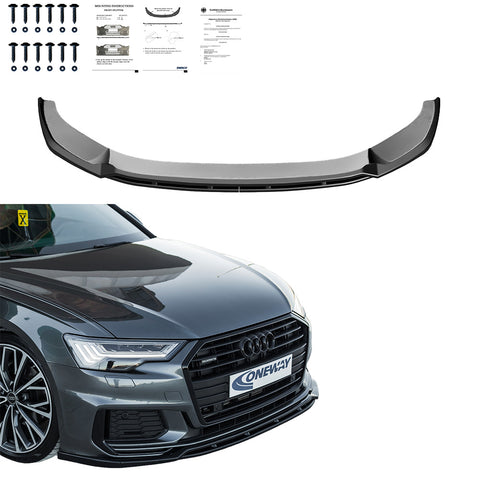 Front Splitter AUDI A6 S-Line / S6 C8 2019+ with ABE TÜV