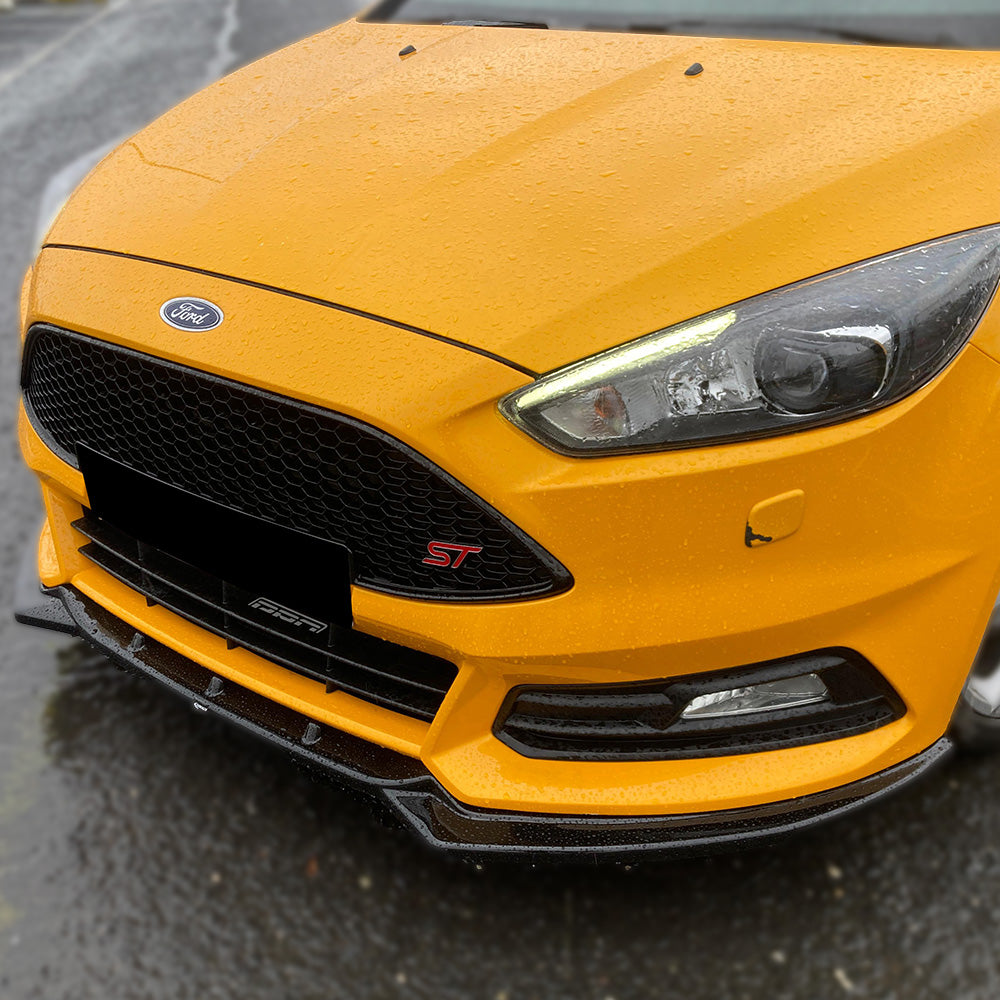 Front Splitter compatible with FORD Focus ST Mk3 Facelift 2015-2018 with ABE TÜV - ONEWAY Automotive GmbH