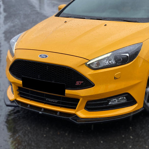 Front Splitter compatible with FORD Focus ST Mk3 Facelift 2015-2018 with ABE TÜV - ONEWAY Automotive GmbH