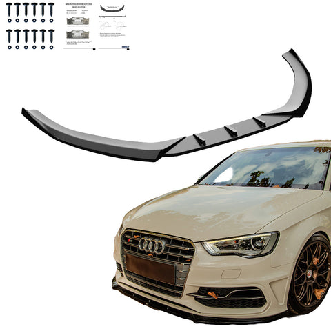 Front Splitter AUDI S3 Sportback 8V 2013-2016