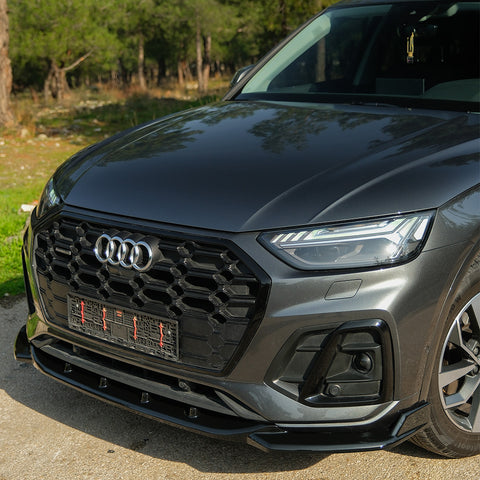 Front Splitter AUDI SQ5 / Q5 S-Line ( SUV / Sportback ) Mk2 Facelift 2020-2024