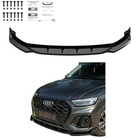 Front Splitter AUDI SQ5 / Q5 S-Line ( SUV / Sportback ) Mk2 Facelift 2020-2024