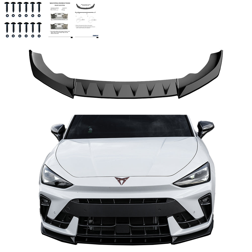 Front Splitter CUPRA Leon MK1 Facelift 2024+