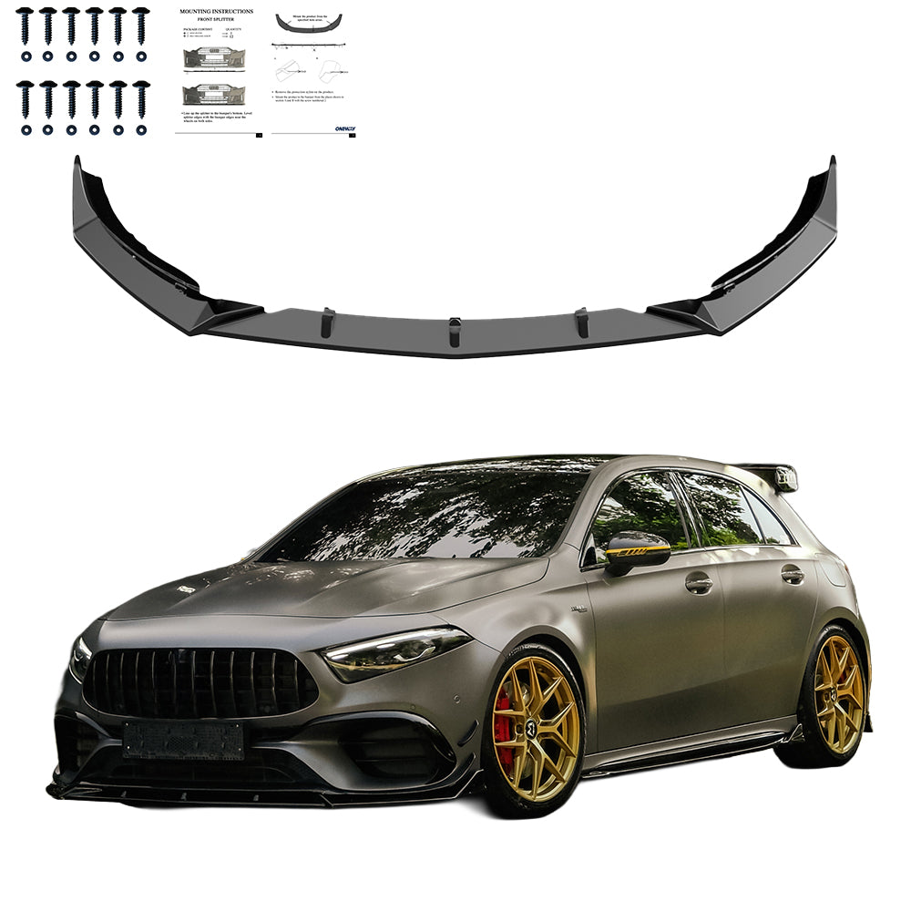 Front Splitter MERCEDES A Class