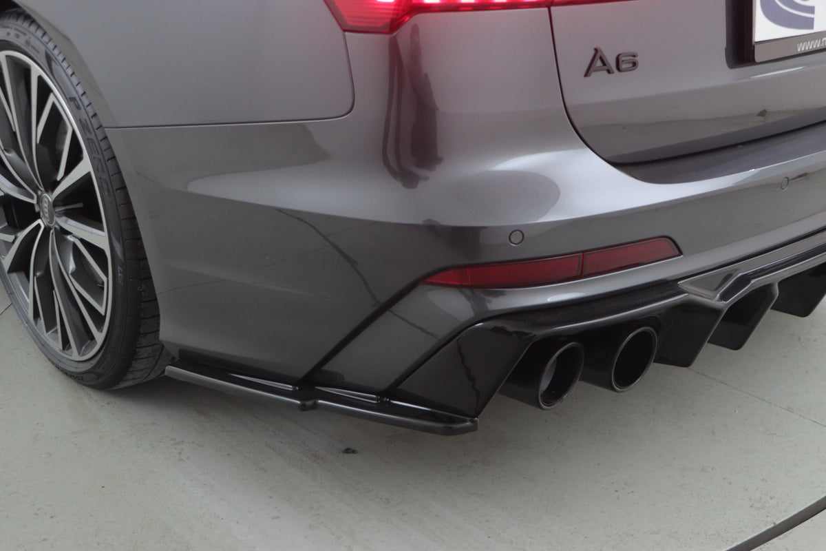 Rear Side Splitters AUDI S6