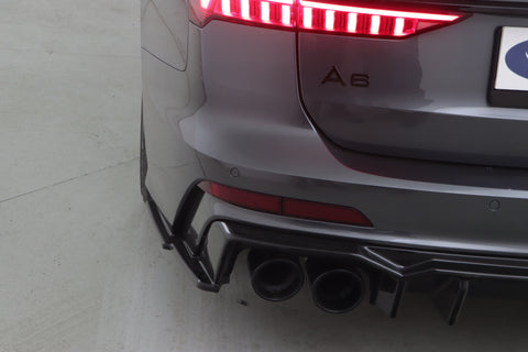 AUDI S6 C8 (Sedan-Avant) 2019+ Rear Side Splitters (2 Pcs) - ONEWAY Automotive GmbH