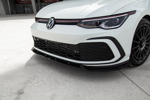 Front Splitter compatible with VW Volkswagen Golf MK 8 GTI / GTE / R Line 2020+ with ABE TÜV - ONEWAY Automotive GmbH