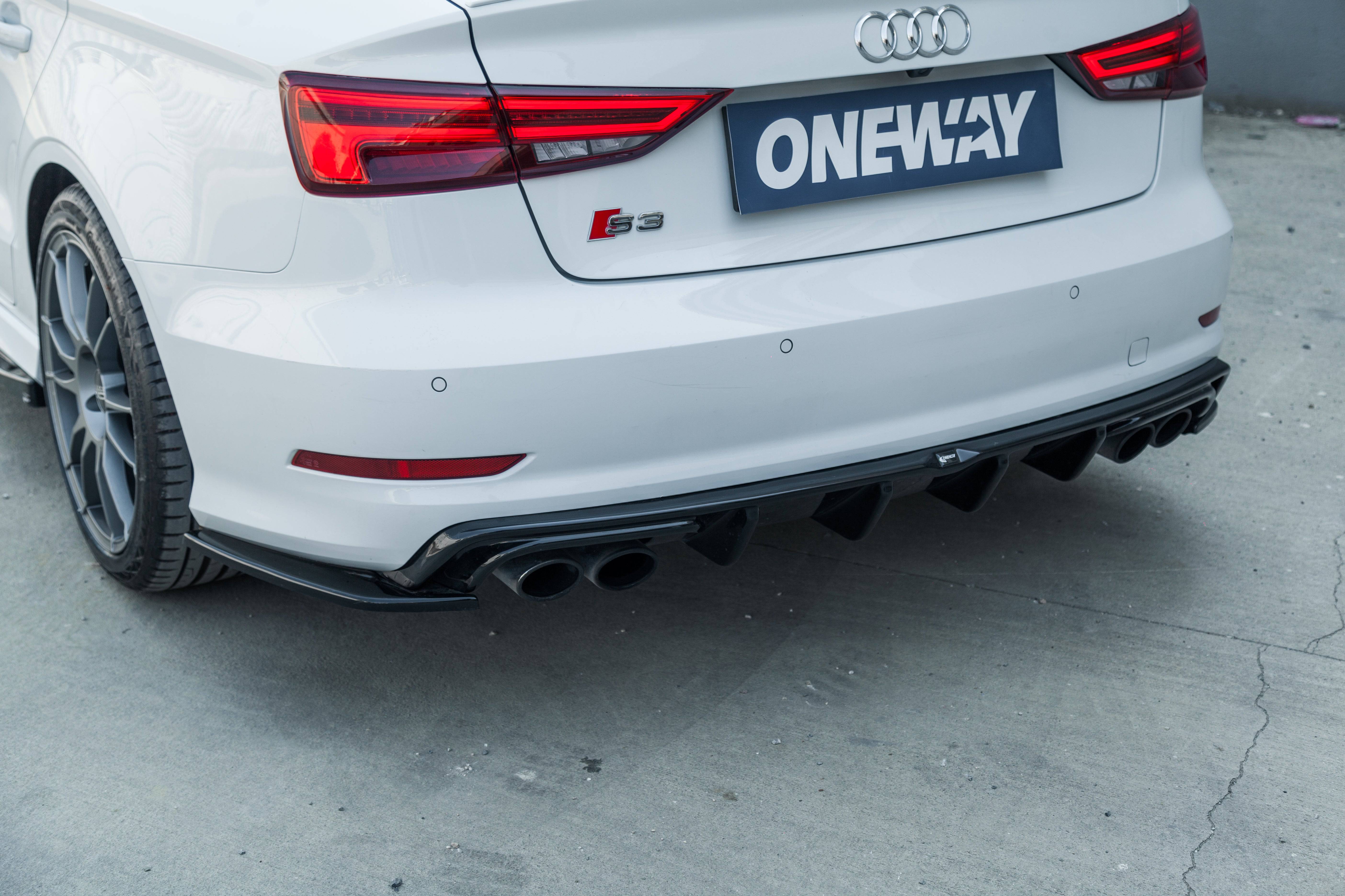 Rear Side Splitters AUDI S3