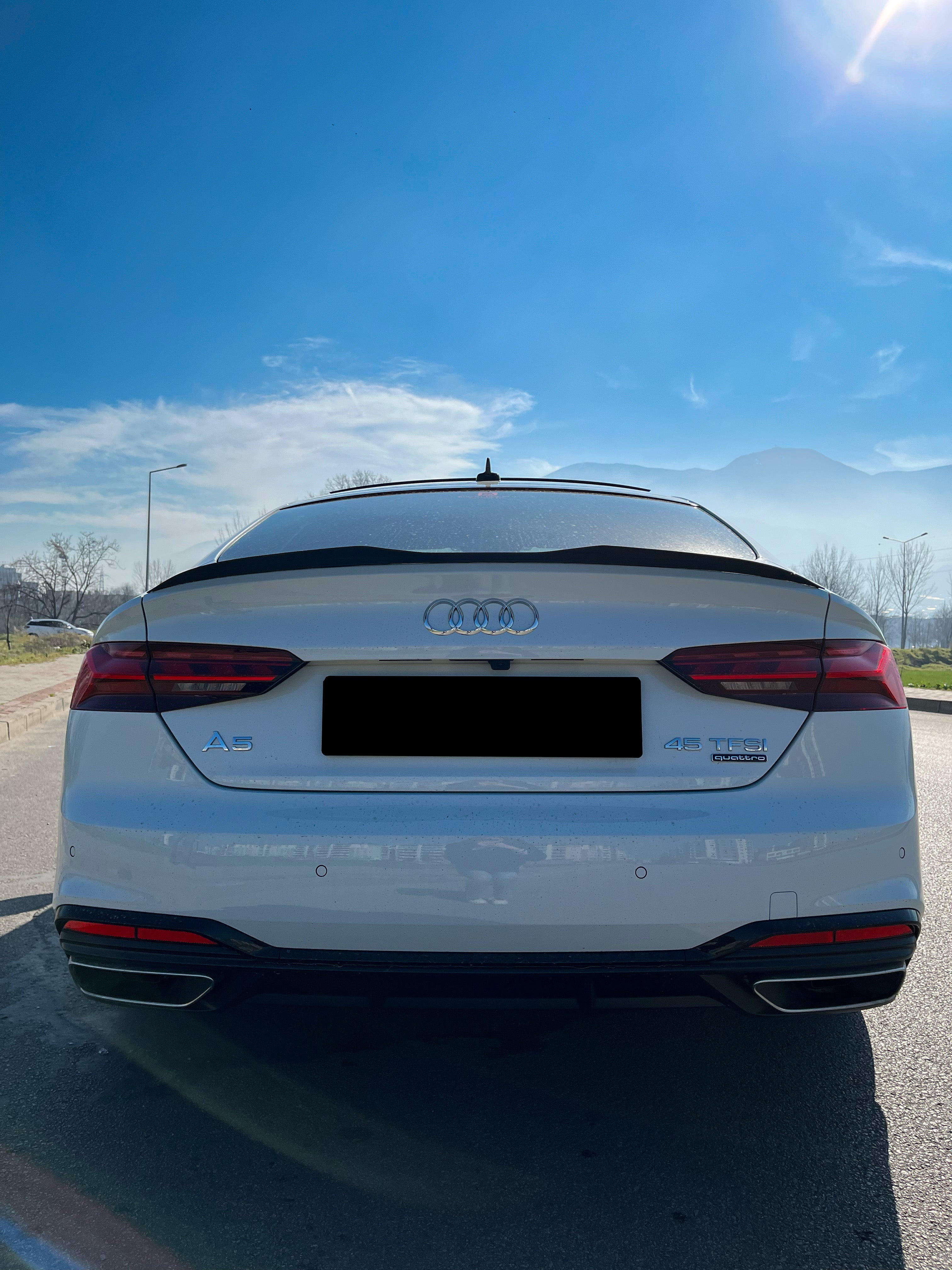 AUDI A5 S-Line F5 Sportback 2016-2019  Roof Spoiler Gloss - ONEWAY Automotive GmbH