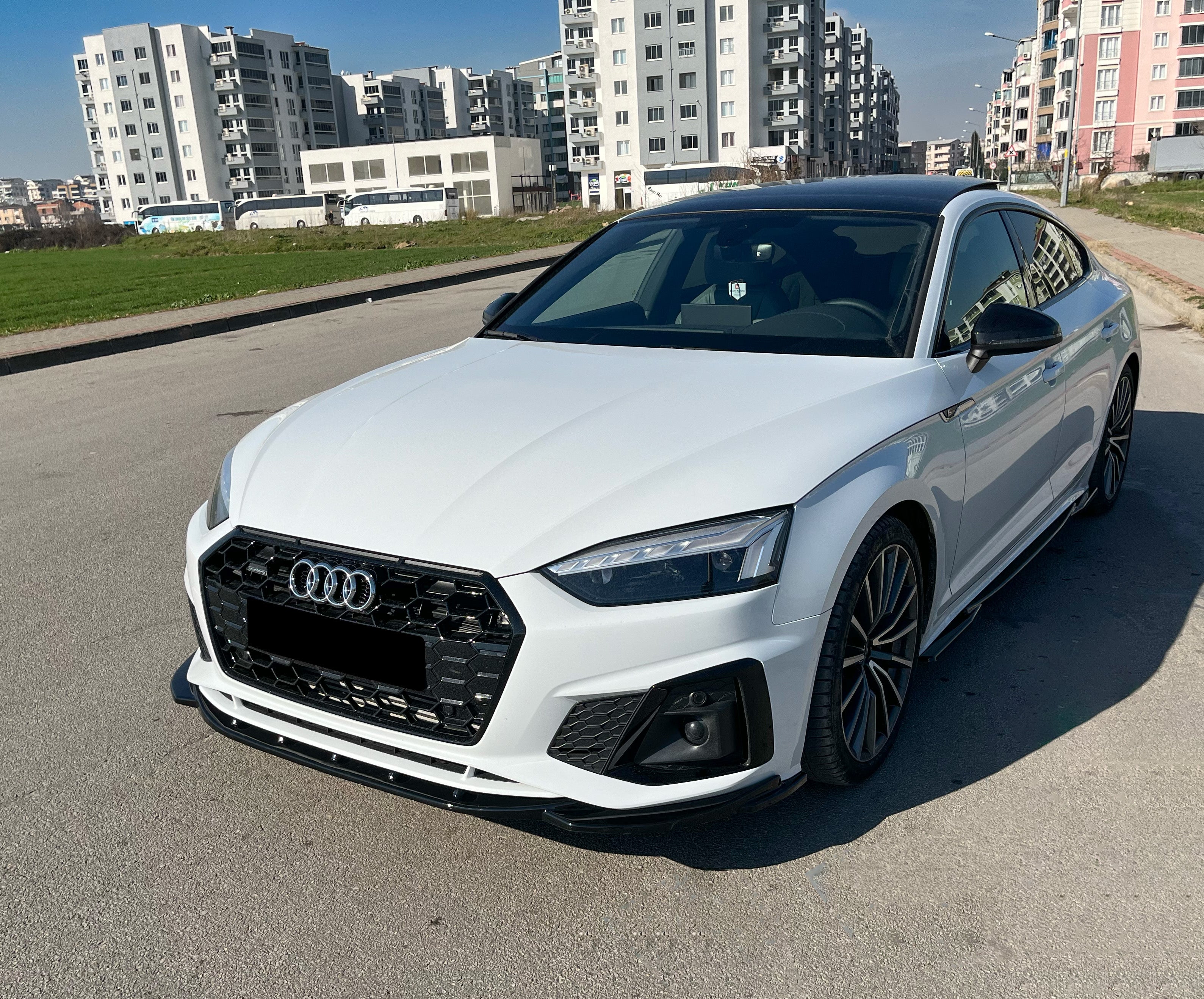 AUDI S5 F5 Facelift 2019+ Front Splitter - ONEWAY Automotive GmbH