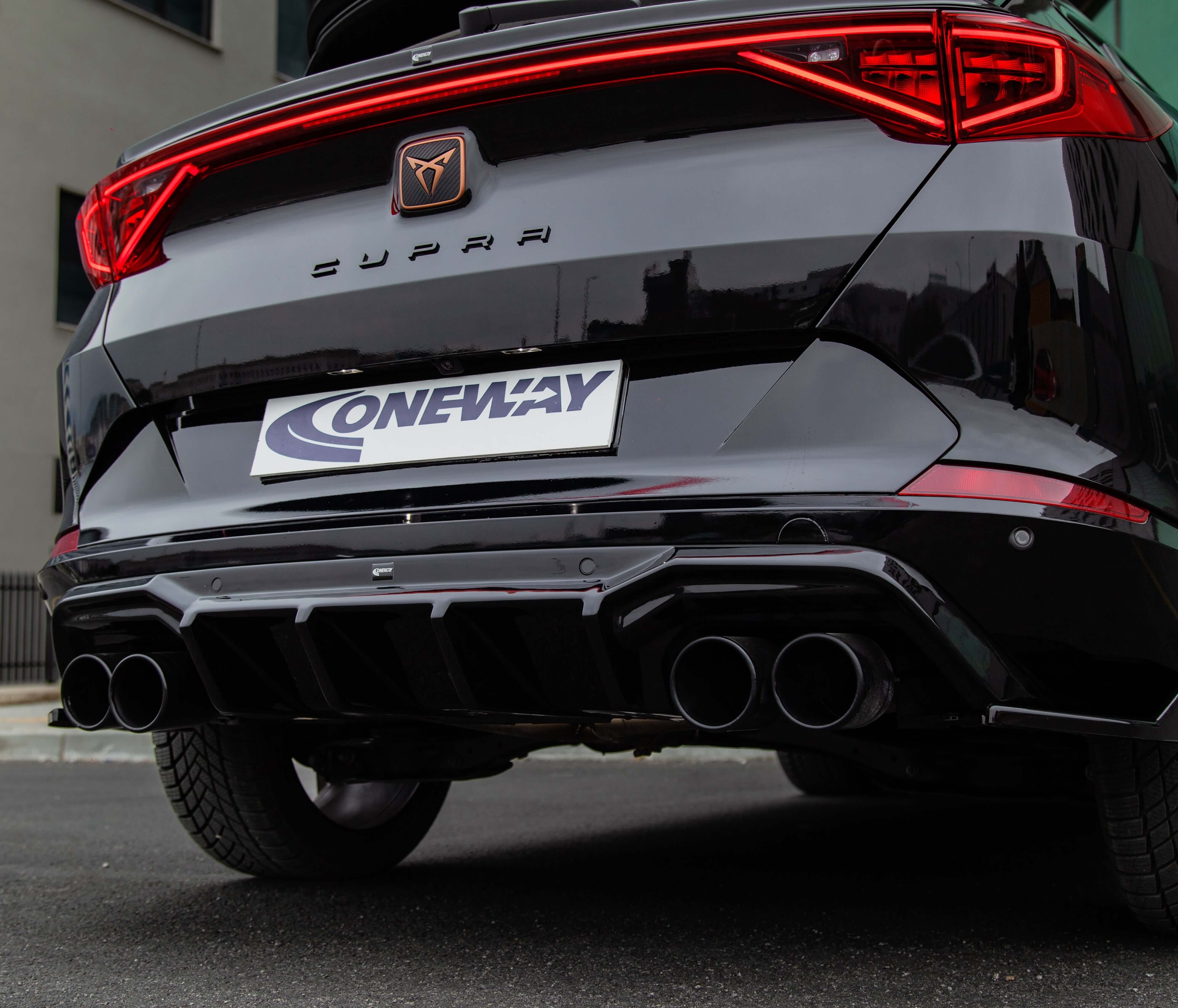 Rear Side Splitters compatible with CUPRA Formentor 2020+ Version 2 (2 Pcs) - ONEWAY Automotive GmbH