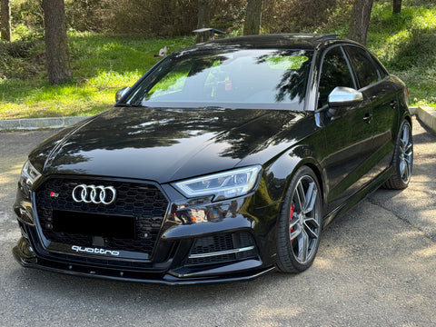 Front Splitter compatible with AUDI S3 8V 2016-2020 ABE TÜV - ONEWAY Automotive GmbH