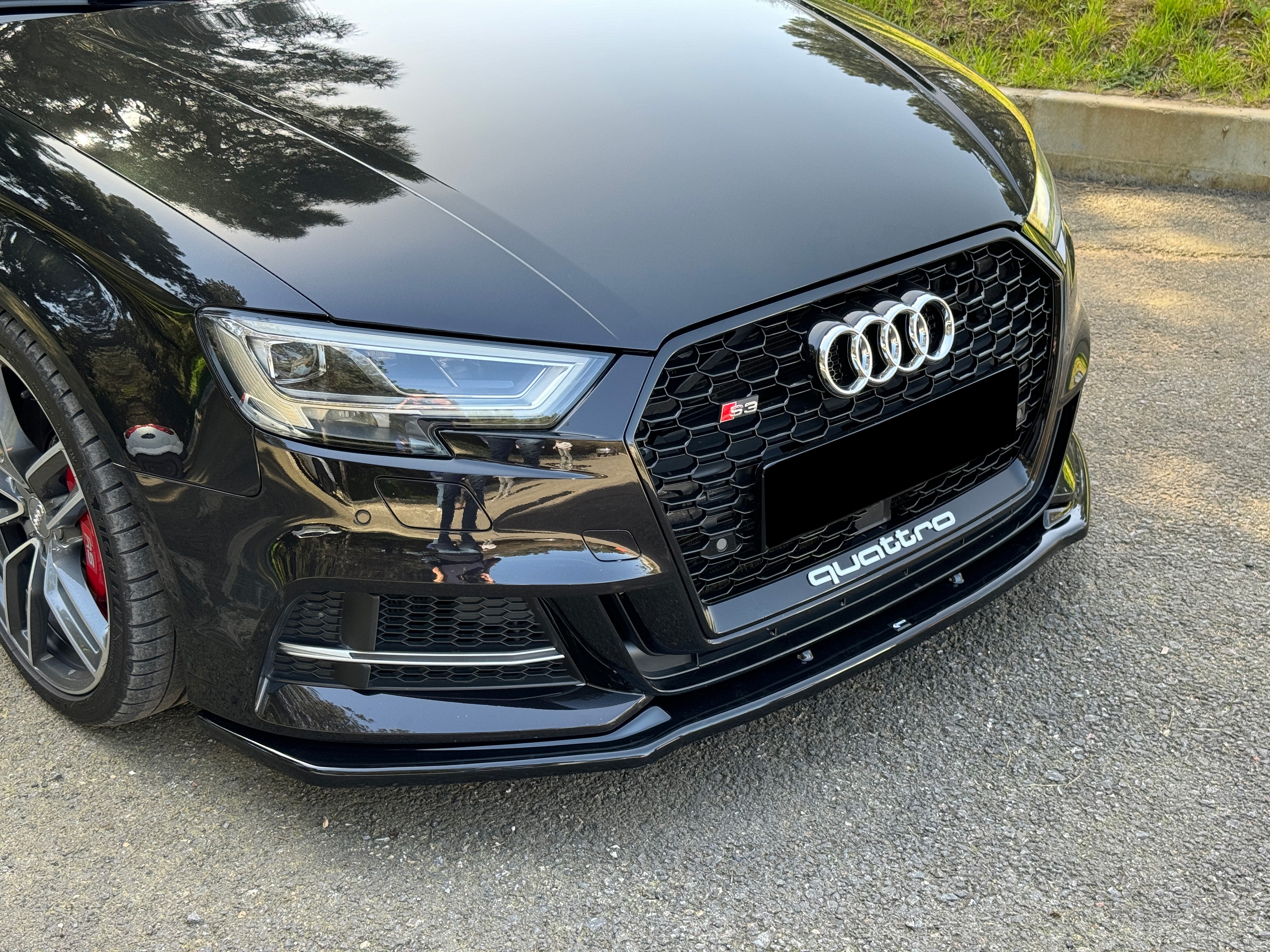 Front Splitter compatible with AUDI S3 8V 2016-2020 ABE TÜV - ONEWAY Automotive GmbH